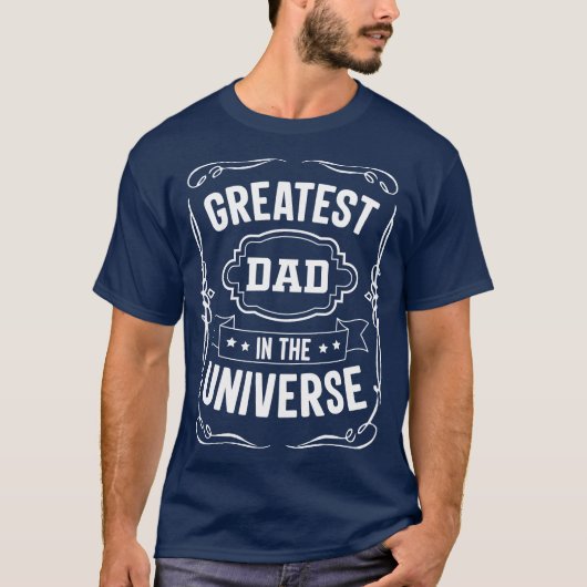 De grootste vader in het universum t-shirt (Voorkant)