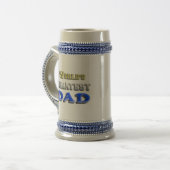 De grootste vader ter wereld bierpul (Voorkant links)