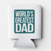 De grootste vader ter wereld blikjeskoeler (Achterkant)