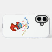 De grootste vader ter wereld Case-Mate iPhone case (Achterkant (horizontaal))