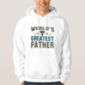 De grootste vader ter wereld hoodie (Voorkant)