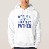 De grootste vader ter wereld hoodie (Voorkant)