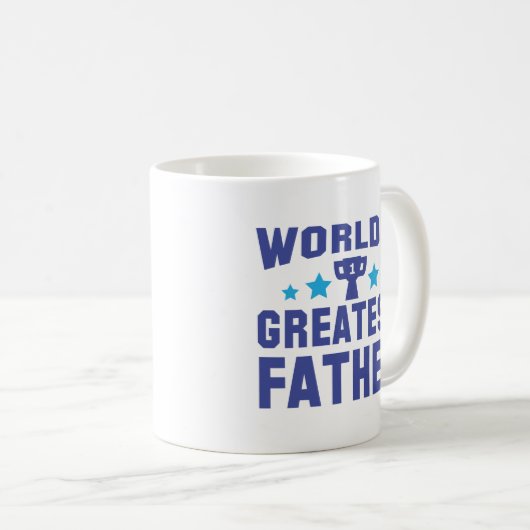 De grootste vader ter wereld koffiemok (Voorkant rechts)