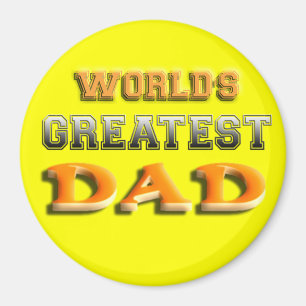 De grootste vader ter wereld magneet