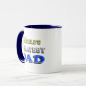 De grootste vader ter wereld mok (Voorkant links)