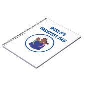 De grootste vader ter wereld notitieboek (Linkerzijde)