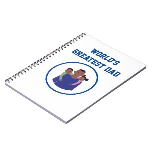 De grootste vader ter wereld notitieboek (Linkerzijde)