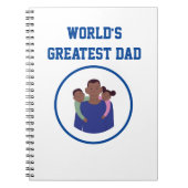 De grootste vader ter wereld notitieboek (Voorkant)
