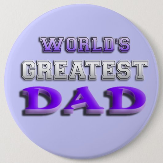 De grootste vader ter wereld ronde button 6,0 cm (Voorkant)
