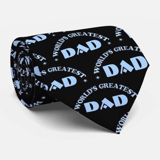 De grootste vader ter wereld stropdas (Opgerold)