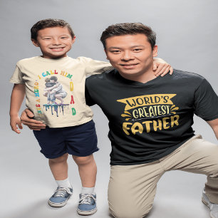 De grootste vader ter wereld t-shirt