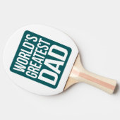 De grootste vader ter wereld tafeltennisbatje (Zijkant)