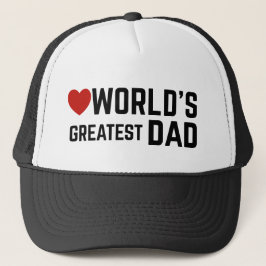 De grootste vader ter wereld trucker pet