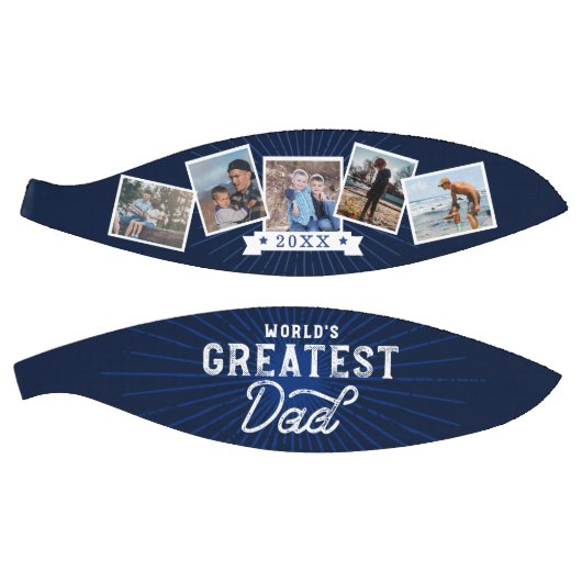 De grootste vader van de wereld, vijf foto-inkuilm basketbal (Panelen)