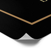 De grootste Vaderdag Foto van papa ter wereld Poster (Hoek)