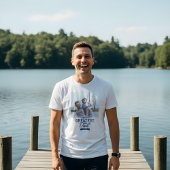 De grootste Vaderdag voor de Aangepaste Foto van p Tri-Blend Shirt