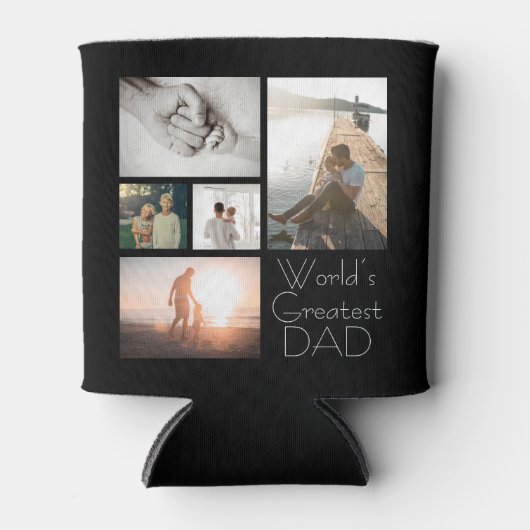 De grootste vaders familie ter wereld Kind 5 Foto  Blikjeskoeler (Voorkant)