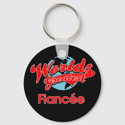 De grootste verloofde ter wereld sleutelhanger (Voorkant)