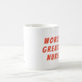 De grootste verpleegster ter wereld koffiemok (Center)