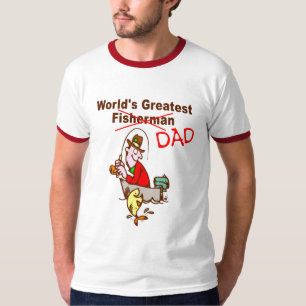 De grootste visser ter wereld vader t-shirt
