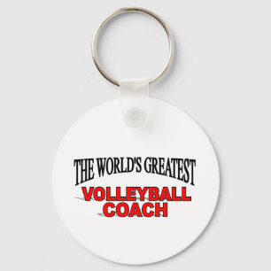 De grootste volleybalcoach ter wereld sleutelhanger
