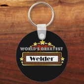 De grootste Welder ter wereld Sleutelhanger (Voorkant)