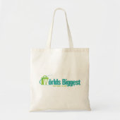De grootste werelden: Cool Canvas Bag Tote Bag (Voorkant)