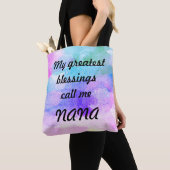 De grootste zegeningen noemen mij Nana Tote Bag (Dichtbij)