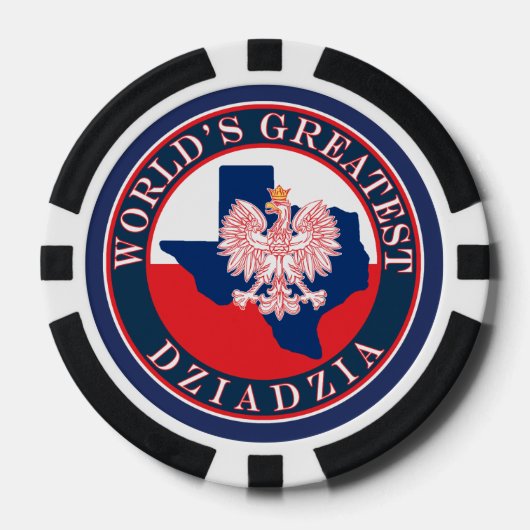 De grootste ziadzia ter wereld poker chips (Voorkant)