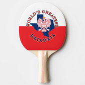 De grootste ziadzia ter wereld tafeltennisbatje (Voorkant)