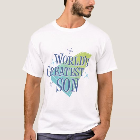 De grootste zoon ter wereld t-shirt (Voorkant)