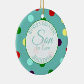 De grootste zoon van de wereld op het gebied van d keramisch ornament (Rechts)