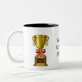 De grootste zuster ter wereld! mok beer koffie (Links)