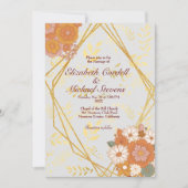 De Grootte van de Uitnodiging van het huwelijk: 5" (Voorkant)