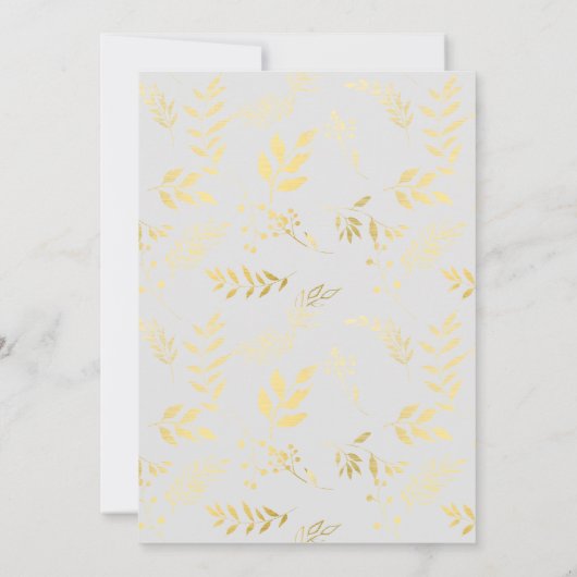 De Grootte van de Uitnodiging van het huwelijk: 5" (Achterkant)