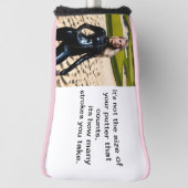 De grootte van uw putter golfheadcover (Draai 90)