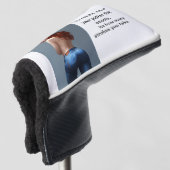 De grootte van uw putter golfheadcover (3/4 voorkant)