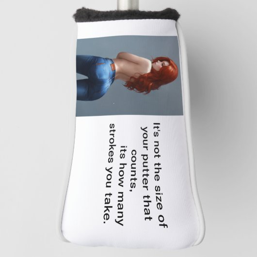 De grootte van uw putter golfheadcover (Draai 90)