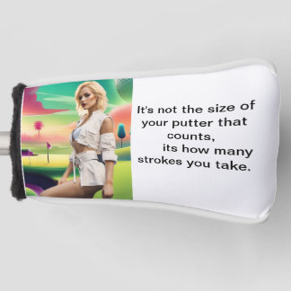 De grootte van uw putter golfheadcover