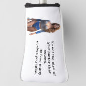 De grootte van uw putter golfheadcover (Draai 90)