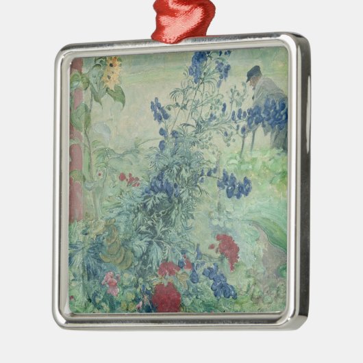 De grootvader metalen ornament (Links)