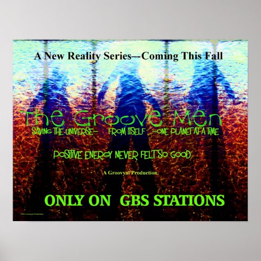 De Groove Mannen Poster (Voorkant)