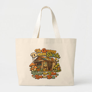 De Groovy Dream Shack Jumbo Tote Grote Tote Bag