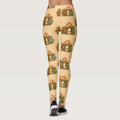 De Groovy Dream Shack: Paddenstoel Leggings (Achterkant)