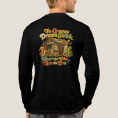 De Groovy Droomhut:Bella+Canvas Tri-blend Lang Shirt (Achterkant volledig)