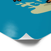 de groovy zee spin perfect poster (Hoek)