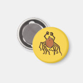 de groovy zeespin magneet (Voorkant / Achterkant)