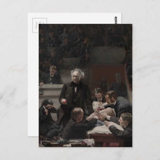 De Gross Clinic van Thomas Eakins Briefkaart (Voorkant / Achterkant)