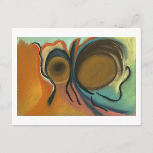 De grot - Briefkaart (Voorkant)