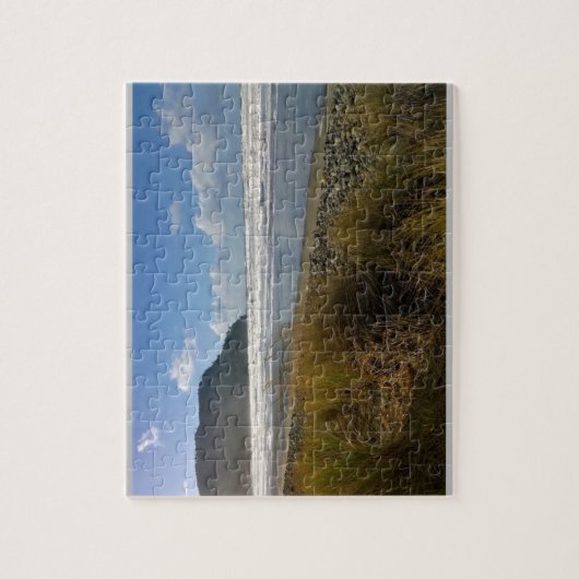 De grot, de zee, de oregon legpuzzel (Verticaal)